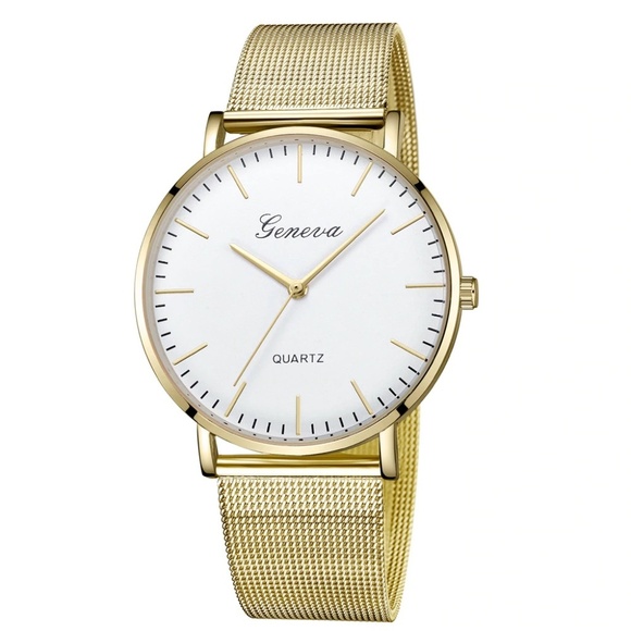 Other - ❤️NEW❤️ Luxury Geneva Stainless Steel Quartz Watch